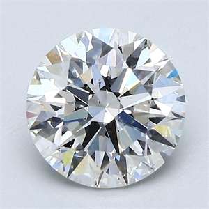 Picture of Natural Diamond 3.01 Carats, Round with Excellent Cut, H Color, SI2 Clarity and Certified by GIA