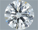 Natural Diamond 1.72 Carats, Round with Excellent Cut, E Color, SI1 Clarity and Certified by GIA