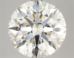 Picture of Natural Diamond 4.71 Carats, Round with Excellent Cut, I Color, VVS2 Clarity and Certified by IGI