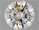 Natural Diamond 2.01 Carats, Round with Excellent Cut, K Color, VS1 Clarity and Certified by GIA