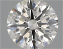 Natural Diamond 0.43 Carats, Round with Excellent Cut, H Color, VS2 Clarity and Certified by IGI