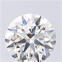 Natural Diamond 1.90 Carats, Round with Excellent Cut, J Color, VVS2 Clarity and Certified by GIA