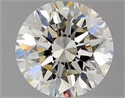 Natural Diamond 2.02 Carats, Round with Very Good Cut, K Color, VS1 Clarity and Certified by GIA