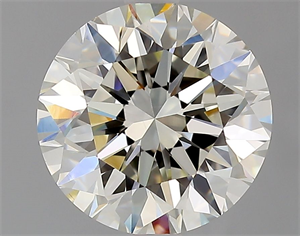 Picture of Natural Diamond 2.02 Carats, Round with Very Good Cut, K Color, VS1 Clarity and Certified by GIA