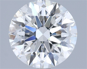 Picture of Natural Diamond 2.02 Carats, Round with Excellent Cut, F Color, VS1 Clarity and Certified by GIA