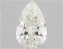 Natural Diamond 1.71 Carats, Pear with  Cut, J Color, SI2 Clarity and Certified by GIA