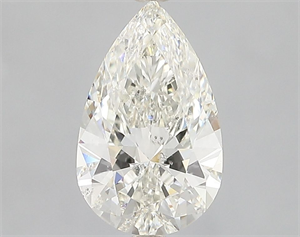 Picture of Natural Diamond 1.71 Carats, Pear with  Cut, J Color, SI2 Clarity and Certified by GIA