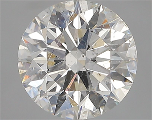 Picture of Natural Diamond 2.23 Carats, Round with Excellent Cut, H Color, I1 Clarity and Certified by GIA