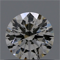 Natural Diamond 0.51 Carats, Round with Excellent Cut, I Color, VS1 Clarity and Certified by GIA