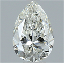 Natural Diamond 0.90 Carats, Pear with  Cut, I Color, VVS1 Clarity and Certified by GIA