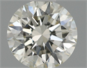 Natural Diamond 0.50 Carats, Round with Excellent Cut, I Color, SI2 Clarity and Certified by IGI