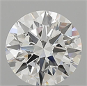 Natural Diamond 1.70 Carats, Round with Excellent Cut, F Color, VS2 Clarity and Certified by GIA