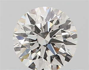 Picture of Natural Diamond 0.43 Carats, Round with Excellent Cut, J Color, VS2 Clarity and Certified by GIA