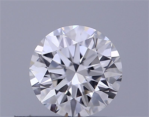 Picture of Natural Diamond 0.40 Carats, Round with Excellent Cut, F Color, VS1 Clarity and Certified by GIA