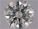 Natural Diamond 0.50 Carats, Round with Excellent Cut, J Color, VS2 Clarity and Certified by GIA