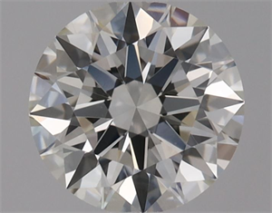 Picture of Natural Diamond 0.50 Carats, Round with Excellent Cut, J Color, VS2 Clarity and Certified by GIA