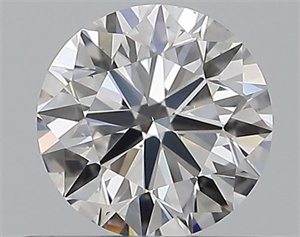 Picture of Natural Diamond 0.40 Carats, Round with Very Good Cut, E Color, SI2 Clarity and Certified by GIA