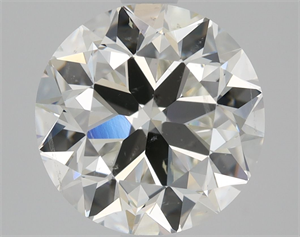 Picture of Natural Diamond 2.01 Carats, Round with Very Good Cut, I Color, SI1 Clarity and Certified by GIA