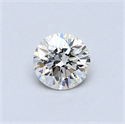 Natural Diamond 0.46 Carats, Round with Very Good Cut, J Color, VS1 Clarity and Certified by GIA