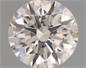 Natural Diamond 0.40 Carats, Round with Excellent Cut, H Color, VS1 Clarity and Certified by GIA