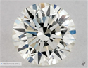 Natural Diamond 0.50 Carats, Round with Excellent Cut, J Color, SI2 Clarity and Certified by GIA