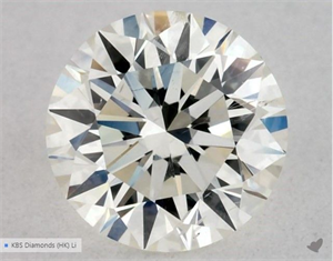 Picture of Natural Diamond 0.50 Carats, Round with Excellent Cut, J Color, SI2 Clarity and Certified by GIA