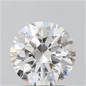 Natural Diamond 1.80 Carats, Round with Excellent Cut, E Color, SI2 Clarity and Certified by GIA