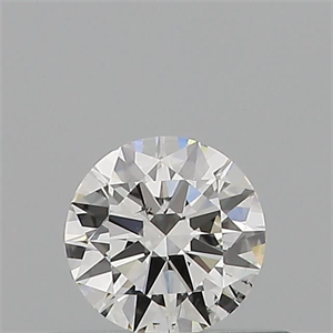 Picture of Natural Diamond 0.40 Carats, Round with Excellent Cut, H Color, SI1 Clarity and Certified by GIA