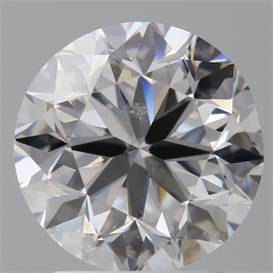 Picture of Natural Diamond 2.01 Carats, Round with Very Good Cut, F Color, SI1 Clarity and Certified by GIA