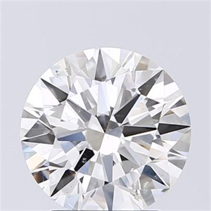 Picture of Natural Diamond 2.00 Carats, Round with Excellent Cut, F Color, SI2 Clarity and Certified by GIA