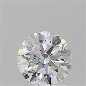 Picture of Natural Diamond 1.51 Carats, Round with Excellent Cut, D Color, VVS1 Clarity and Certified by GIA