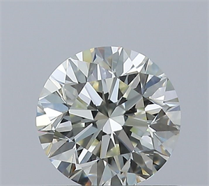 Picture of Natural Diamond 0.60 Carats, Round with Very Good Cut, J Color, VVS1 Clarity and Certified by IGI