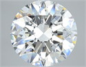 Natural Diamond 5.09 Carats, Round with Excellent Cut, F Color, VVS1 Clarity and Certified by GIA