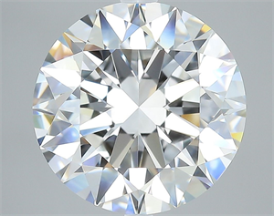 Picture of Natural Diamond 5.09 Carats, Round with Excellent Cut, F Color, VVS1 Clarity and Certified by GIA