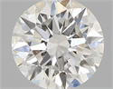 Natural Diamond 0.40 Carats, Round with Excellent Cut, H Color, SI1 Clarity and Certified by GIA