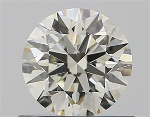 Picture of Natural Diamond 0.62 Carats, Round with Excellent Cut, I Color, VS1 Clarity and Certified by IGI