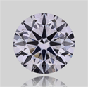 Natural Diamond 0.42 Carats, Round with Excellent Cut, F Color, SI2 Clarity and Certified by GIA