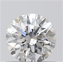 Natural Diamond 0.50 Carats, Round with Excellent Cut, E Color, SI2 Clarity and Certified by GIA