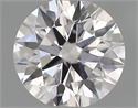 Natural Diamond 0.40 Carats, Round with Excellent Cut, E Color, SI1 Clarity and Certified by IGI