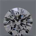 Natural Diamond 0.42 Carats, Round with Excellent Cut, F Color, VVS1 Clarity and Certified by GIA