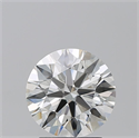 Natural Diamond 2.18 Carats, Round with Excellent Cut, G Color, VVS1 Clarity and Certified by GIA