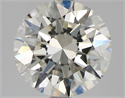 Natural Diamond 2.01 Carats, Round with Excellent Cut, J Color, VVS2 Clarity and Certified by GIA