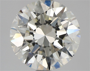 Picture of Natural Diamond 2.01 Carats, Round with Excellent Cut, J Color, VVS2 Clarity and Certified by GIA