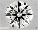 Natural Diamond 0.50 Carats, Round with Excellent Cut, J Color, VVS1 Clarity and Certified by GIA