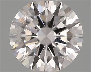 Picture of Natural Diamond 0.40 Carats, Round with Excellent Cut, I Color, SI1 Clarity and Certified by IGI