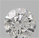 Natural Diamond 0.60 Carats, Round with Very Good Cut, G Color, I1 Clarity and Certified by GIA