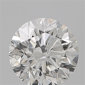 Picture of Natural Diamond 0.60 Carats, Round with Very Good Cut, G Color, I1 Clarity and Certified by GIA