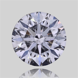 Picture of Natural Diamond 0.40 Carats, Round with Excellent Cut, E Color, SI2 Clarity and Certified by GIA