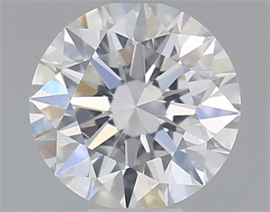 Picture of Natural Diamond 0.40 Carats, Round with Excellent Cut, F Color, VS2 Clarity and Certified by GIA