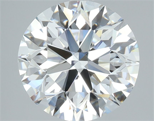 Picture of Natural Diamond 2.00 Carats, Round with Excellent Cut, E Color, VVS1 Clarity and Certified by GIA